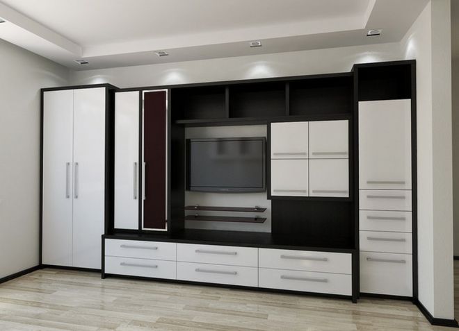 Meubles d'armoire de haute technologie