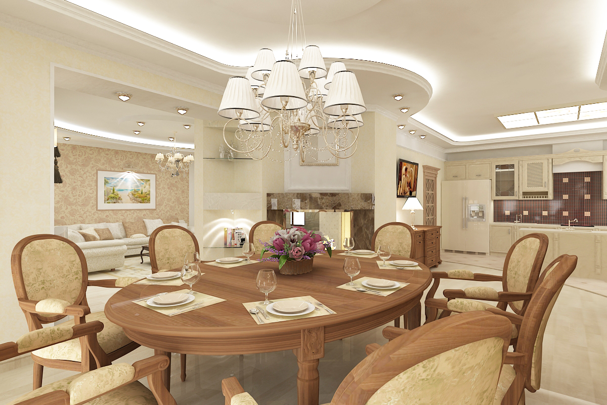 Beau mobilier pour la salle à manger