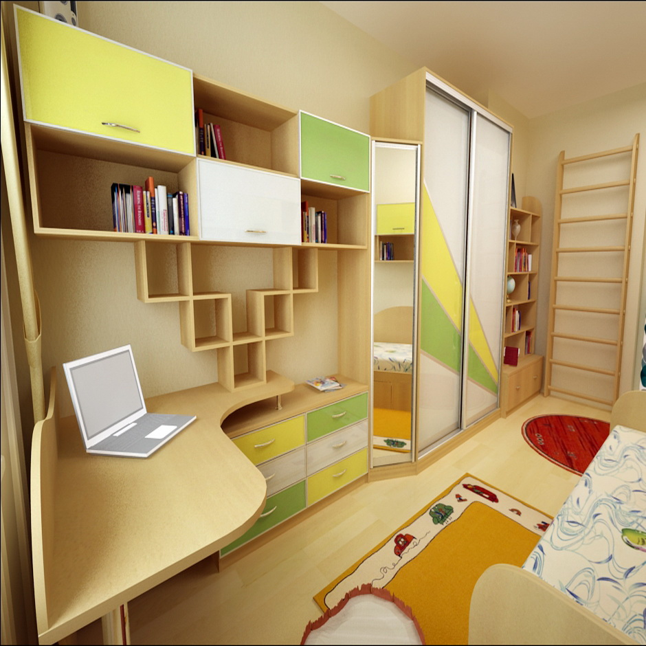 Beau mur lumineux pour un enfant