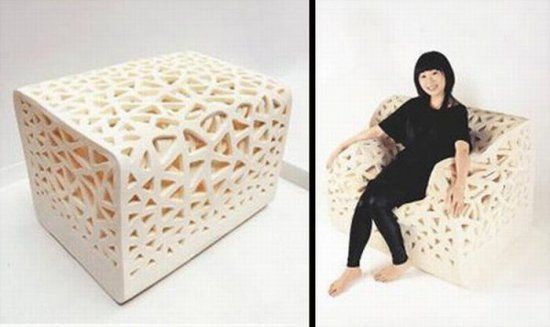 Fauteuil blanc