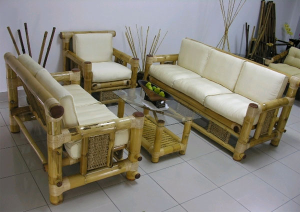 Meubles en bambou - la perfection du naturel