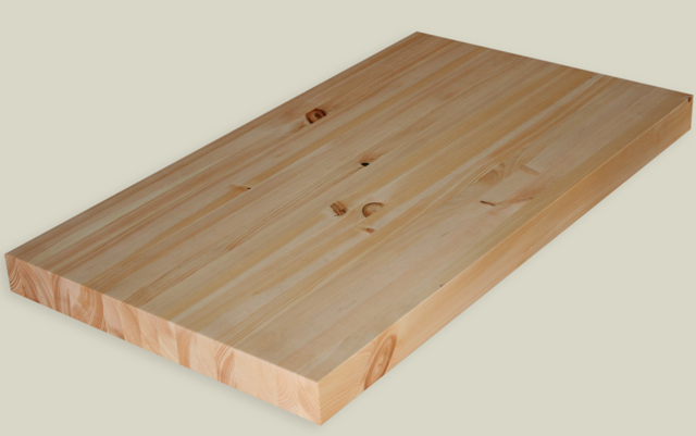 Bouclier de meuble en pin