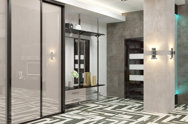 Disposition des chambres à la mode