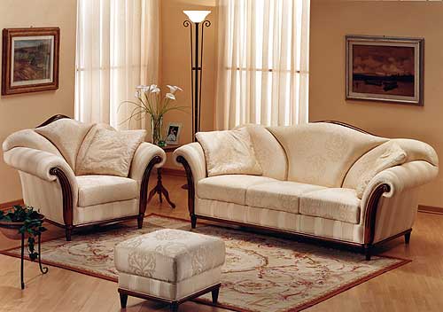 Mobilier confortable rembourré pour le hall