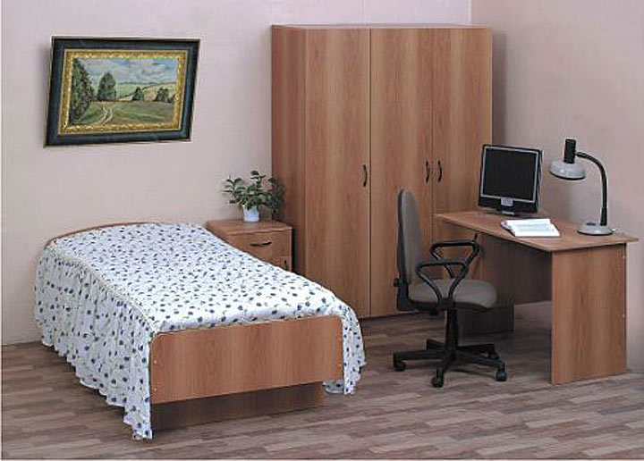 Conception de la chambre en dortoir