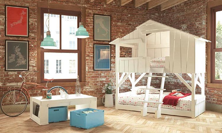 Mobilier original pour une pépinière