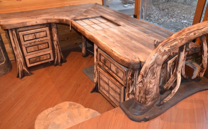 Détails du mobilier d'origine