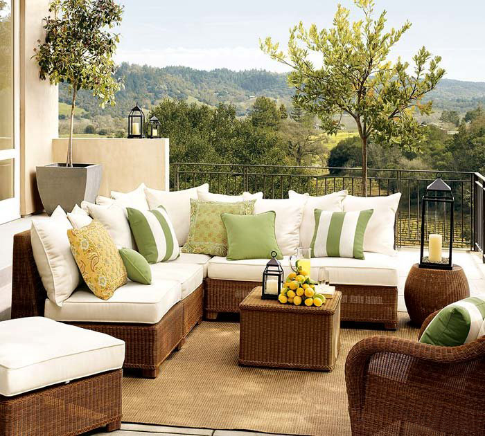 Chaises en osier
