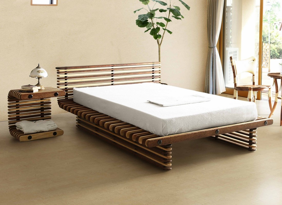 Lit de chambre pratique