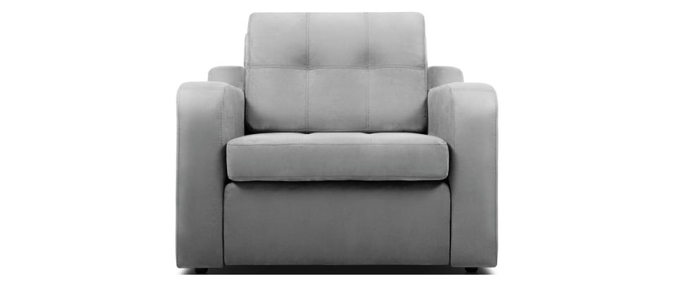 Fauteuil pliant gris