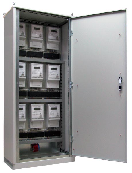 Armoire de mesure de l'électricité