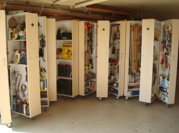 Armoires de rangement d'outils