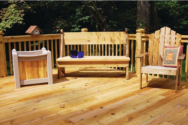 Meubles de jardin en bois