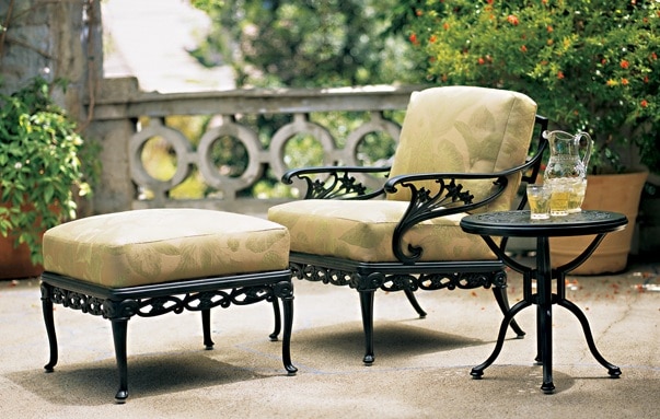 Sièges de chaise forgés