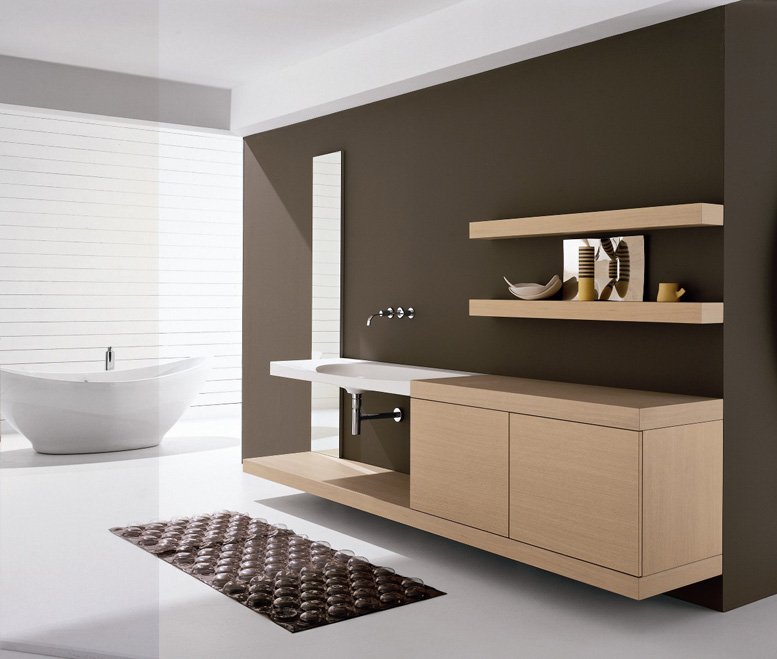 Salle de bain moderne