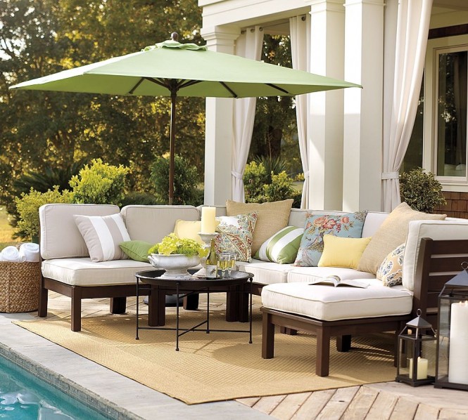 Éléments de mobilier élégants pour la véranda ou la terrasse