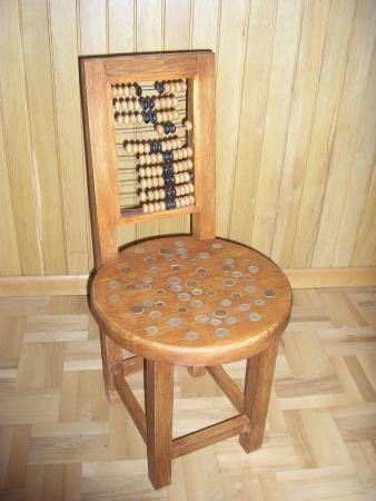 Chaise pour la création à domicile