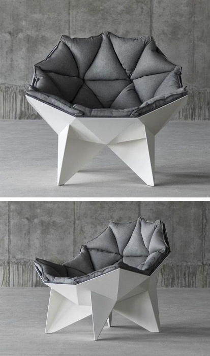 Chaise grise