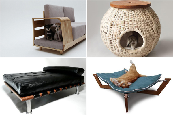 Meubles confortables pour animaux de compagnie