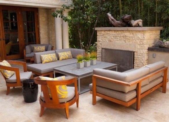 Mobilier d'extérieur confortable pour une utilisation continue