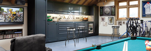 Mobilier VIP pour un garage