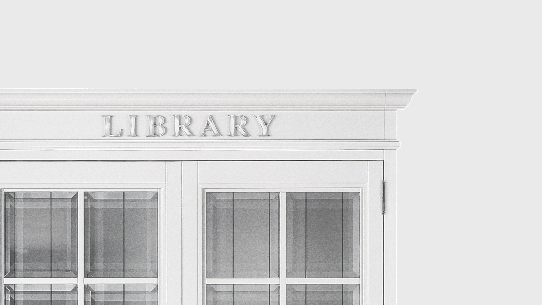 Vitrine de la bibliothèque