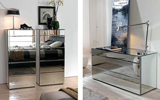 Commodes miroir
