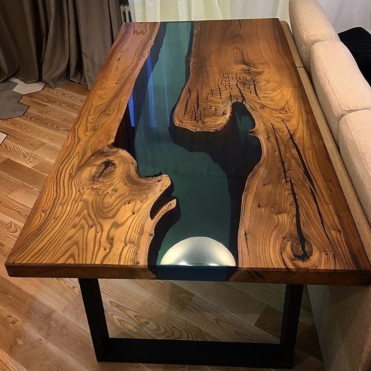 Réaliser une table époxy