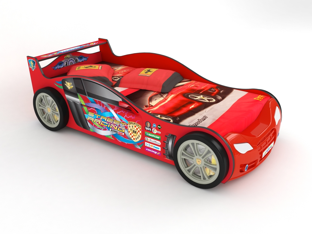 Lit enfant en forme de voiture