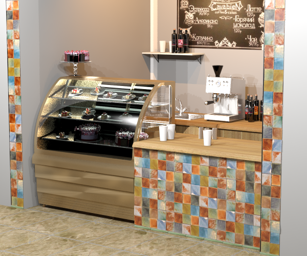 Conception de mini-café