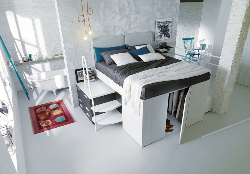 Armoire sous les meubles
