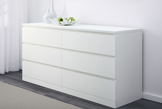 Commode blanche