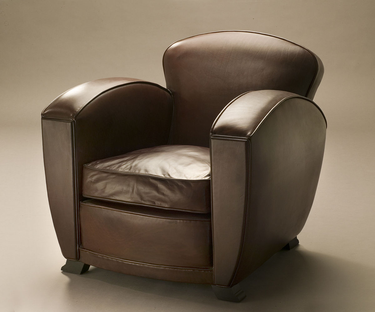 Chaise en cuir