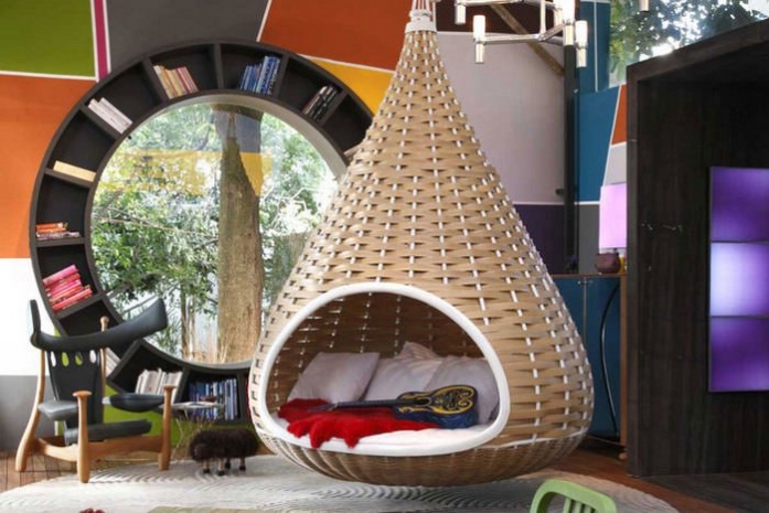 Mobilier créatif à l'intérieur