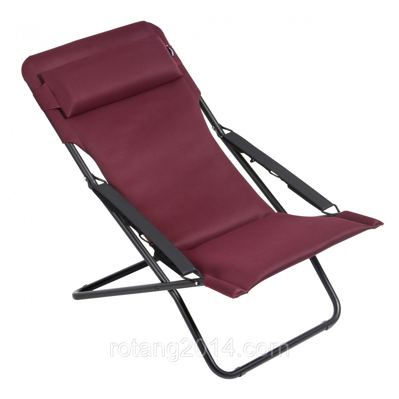 Chaise longue pour le tourisme et le camping