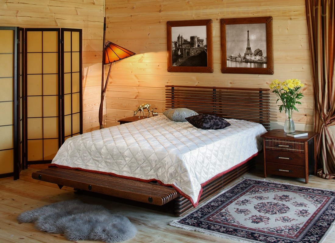 Meubles en bois massif naturel pour dormir