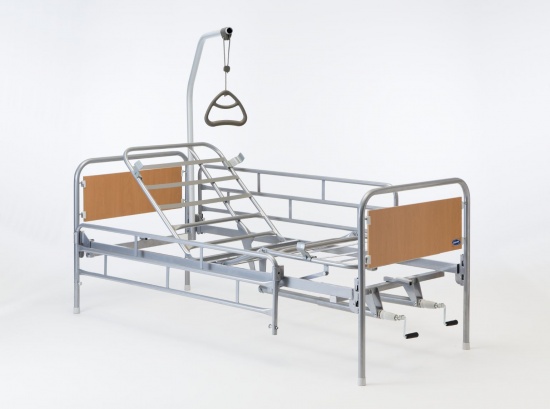 Lit médical à 4 sections
