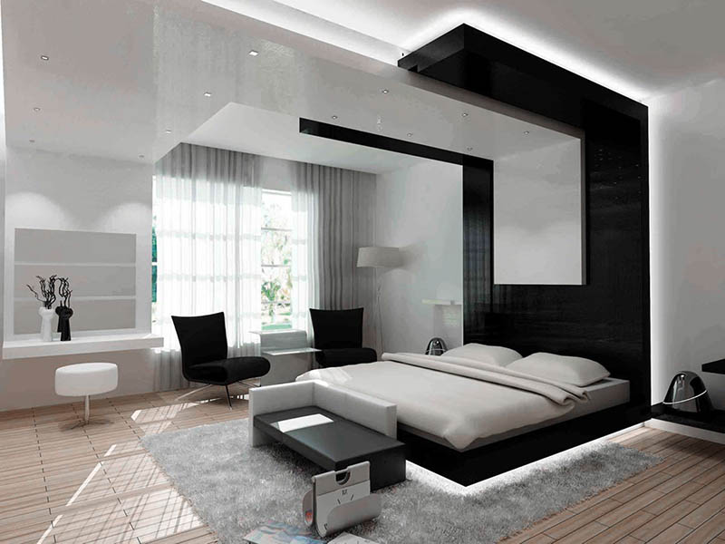 Minimalisme dans la chambre