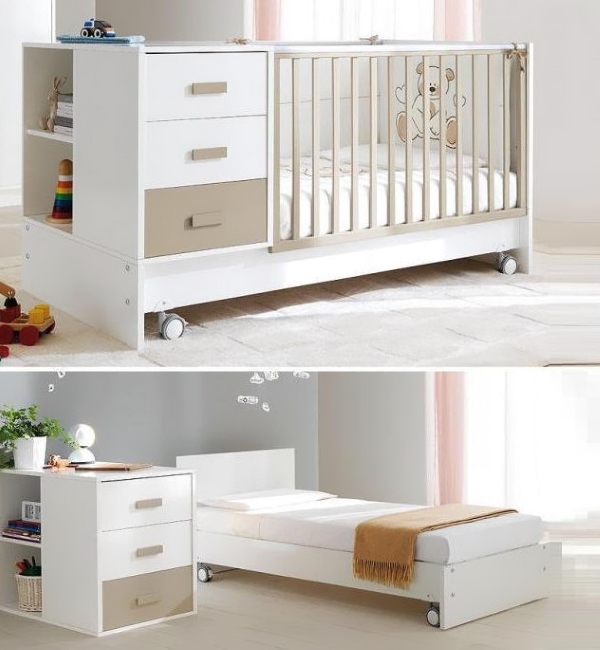Mobilier multifonctionnel pour chambre d'enfant