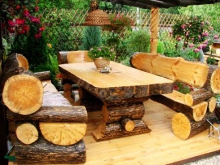 Mobilier original pour une résidence d'été