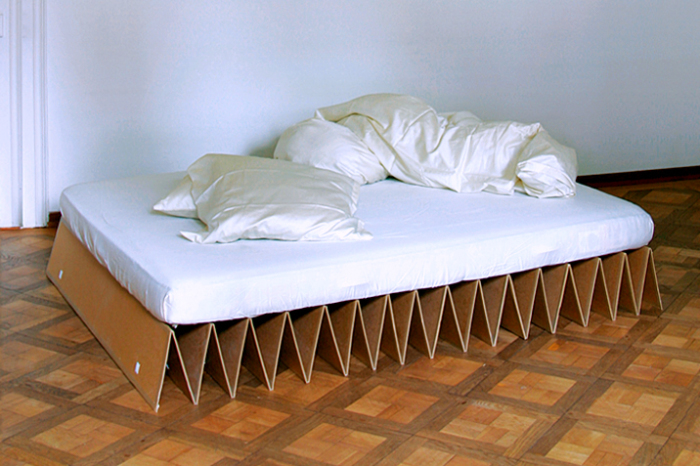 Sommier en carton