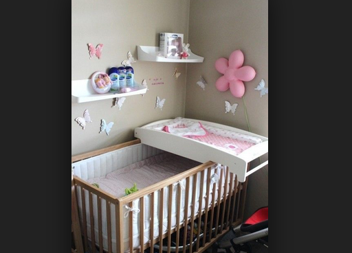 Table à langer avec lit pratique pour bébé