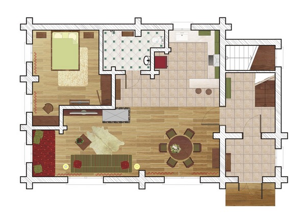 Plan de meubles