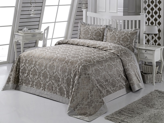 Couvre-lit jacquard