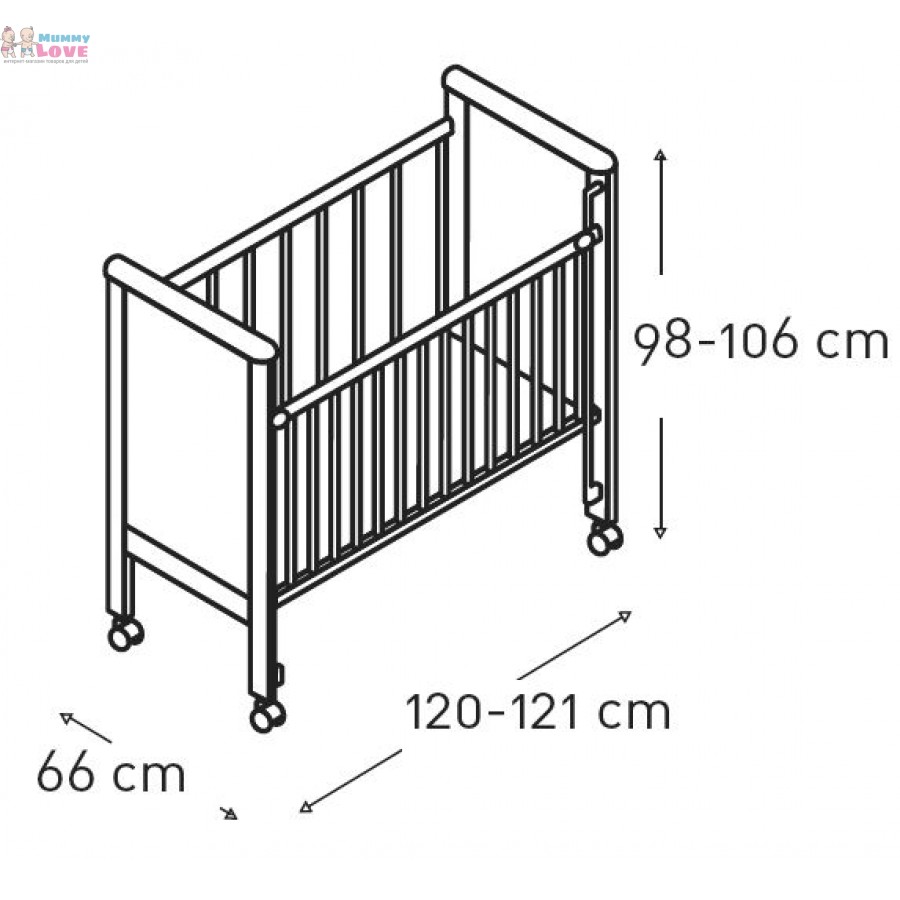 Taille du berceau pour les nouveau-nés