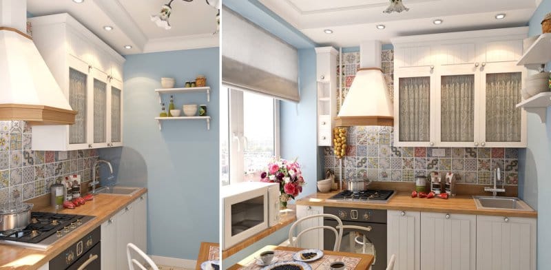 Placement des projecteurs et des lustres dans la cuisine