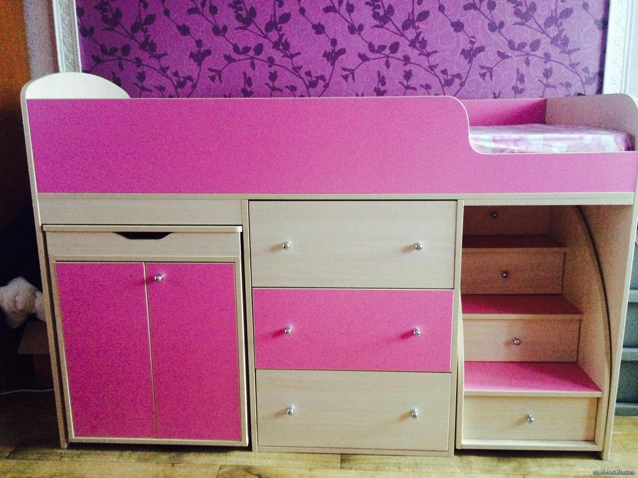 Couleur rose de l'intérieur