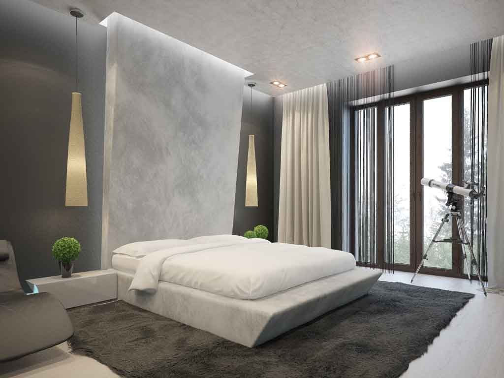 Création d'un intérieur de chambre