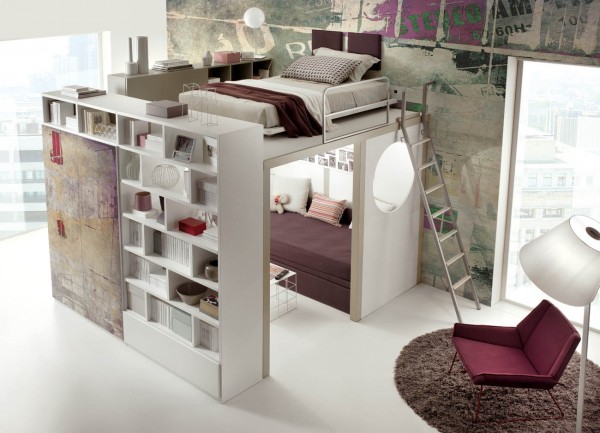Façons de cacher les meubles de la chambre