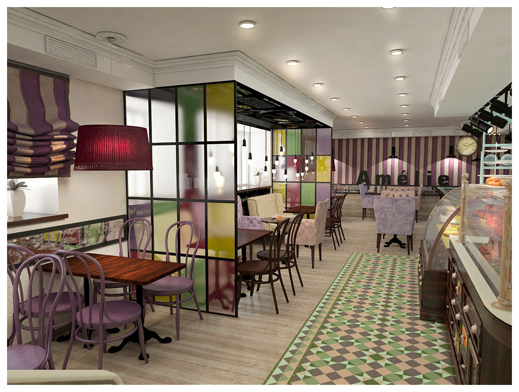 Styles d'intérieur de café